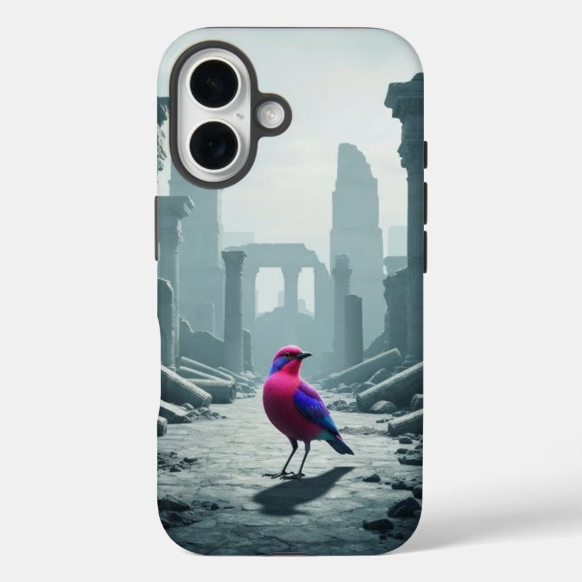 Minimalist Nature Art iPhone Case  (Back)