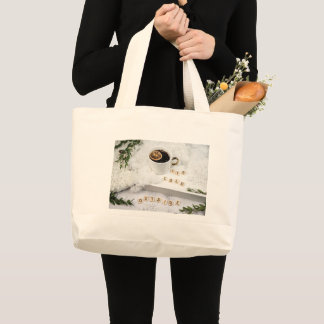 Minimalist Nature Landscape Canvas Tote Bag