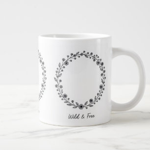 Minimalist Nature Lover Coffee Cup