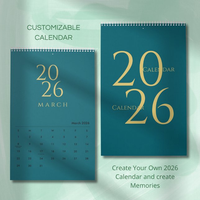 Minimalist Neutral Tones Wall Calendar (Creator Uploaded)