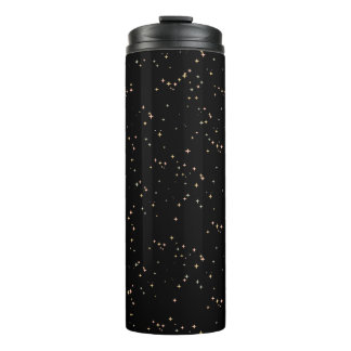 Minimalist Night Sky Stars Aesthetic Travel Mug