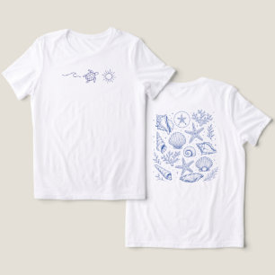 Minimalist Ocean Lover T-Shirt Tri-Blend Shirt