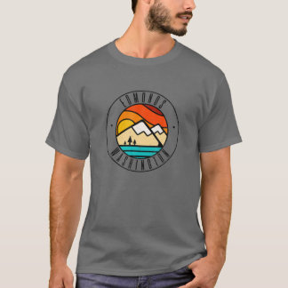 Minimalist Outdoors Edmonds Washington WA T-Shirt