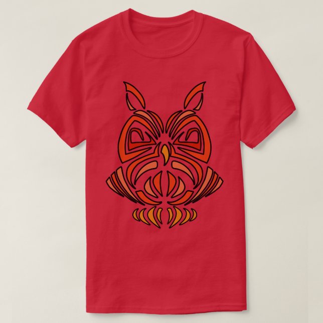 Minimalist owl T-Shirt (Design Front)