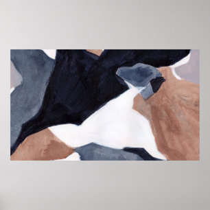 Minimalist painting. Modern piece of art. Beautifu Poster