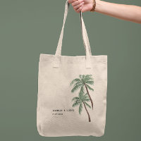 Minimalist Palm Trees