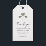 Minimalist Palm Trees wedding Gift Tags<br><div class="desc">These minimalist palm trees gift tag are perfect for adding a touch of Sun to your wedding decor. You can use them as table decorations,  favours,  decorations for weddings or a host of other uses.</div>
