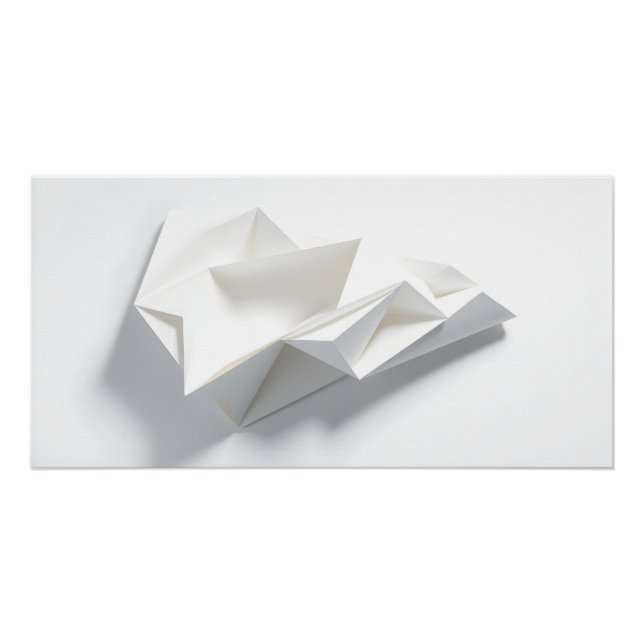 Minimalist Paper Structure Poster (Front)