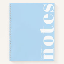 Minimalist Pastel Blue Typography Modern Custom