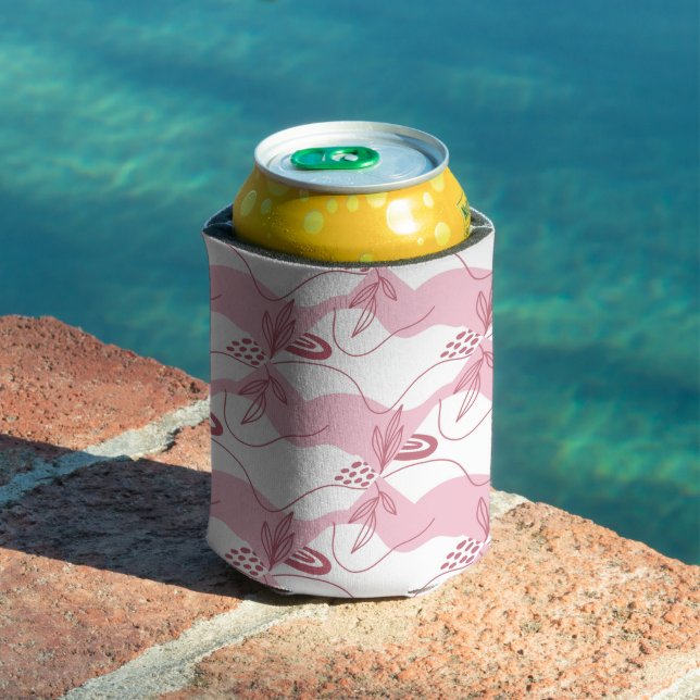 Minimalist Pattern Can Cooler (In Situ Pool)