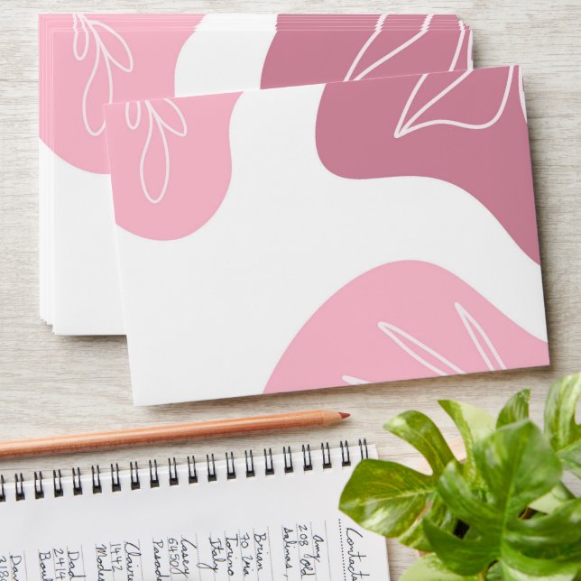 Minimalist Pattern  Envelope (Stacked)