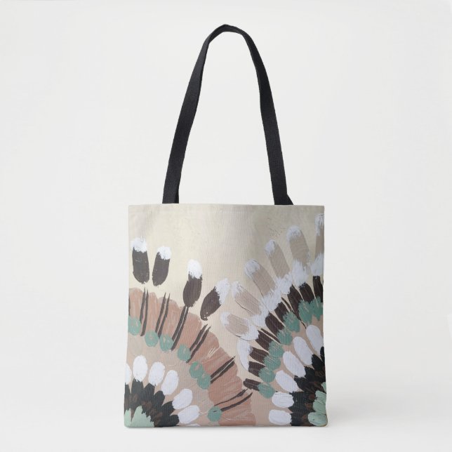 Minimalist Pattern Tote Bag (Front)