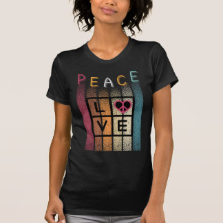 Minimalist Peace and Love  T-Shirt