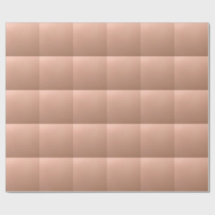 Minimalist Peach Solid Colour Throw Pillow, Soft P Wrapping Paper