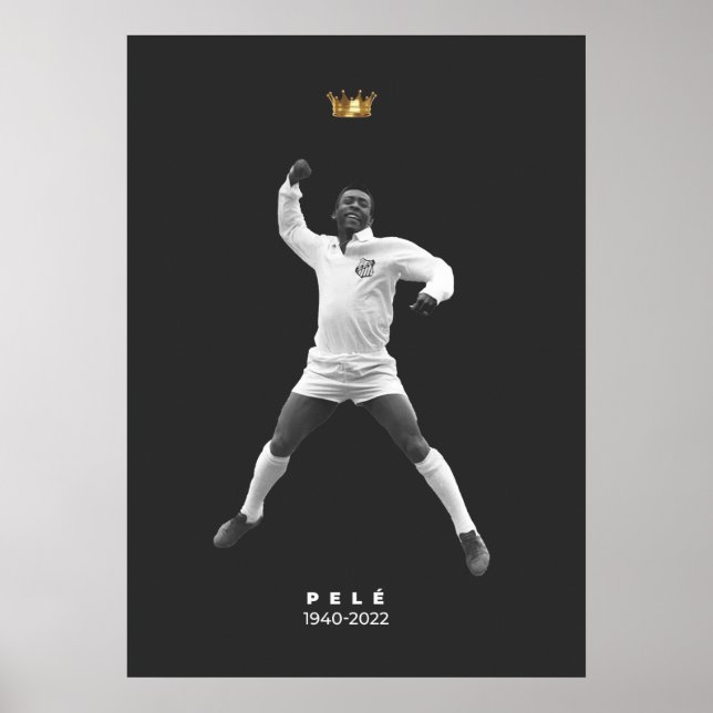 Minimalist Pelé - 1940-2022  Poster (Front)