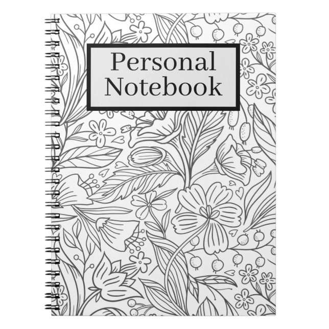 minimalist personal notebook (Front)