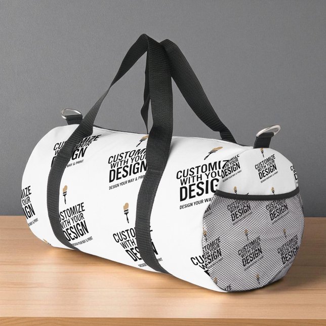 Minimalist Personalised Branded Custom Company  Duffle Bag (Creator Uploaded)