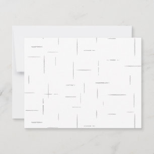 Minimalist Personalised File Folder Set Card