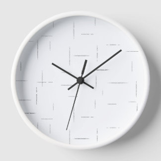 Minimalist Personalised File Folder Set Clock