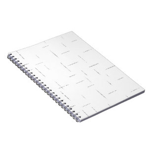 Minimalist Personalised File Folder Set Notebook