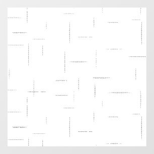 Minimalist Personalised File Folder Set Window Cling