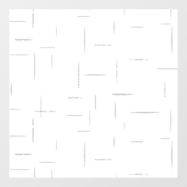 Minimalist Personalised File Folder Set Window Cling (Sheet)