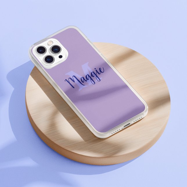 Minimalist Personalised iPhone Case with Monogram  (Creator Uploaded)