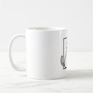 Minimalist Pet Love – The Perfect Design for Coffee Mug