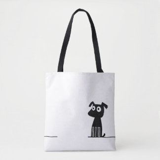 Minimalist Pet Lover's Tote Bag