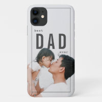 Minimalist Photo Best Dad Ever Father's Day