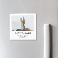 Minimalist Photo Elegant Modern Save The Date