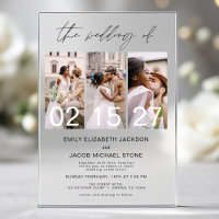 Minimalist Photo Elegant Modern Wedding 3 Photo