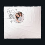 Minimalist Photo Gifts For  Sister-In-Law Fleece Blanket<br><div class="desc">This design features a minimal and refined style that highlights thoughtful wording, clean typography, and graceful modern calligraphy. The flowing script adds a warm, affectionate feel, while the simple supporting typography keeps the message clear and balanced. The words are arranged with care and generous spacing, allowing the sentiment to feel...</div>