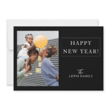 Minimalist Photo Happy New Year