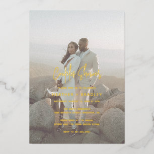 Minimalist Photo Modern Couples Shower