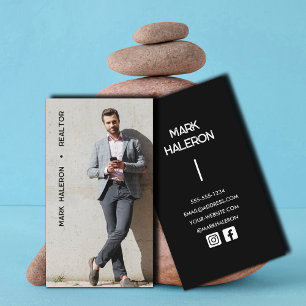 Minimalist Photo Simple Business Card