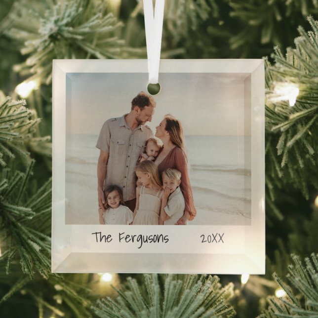 Minimalist Photo Simple Modern Glass Tree Decoration (Insitu)