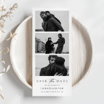Minimalist Photo Strip Save The Date<br><div class="desc">Minimalist Photo Strip Save the Date</div>