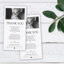 Minimalist Photo | Sympathy Thank You