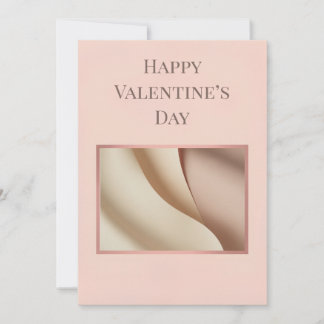 Minimalist Photo Valentine Card