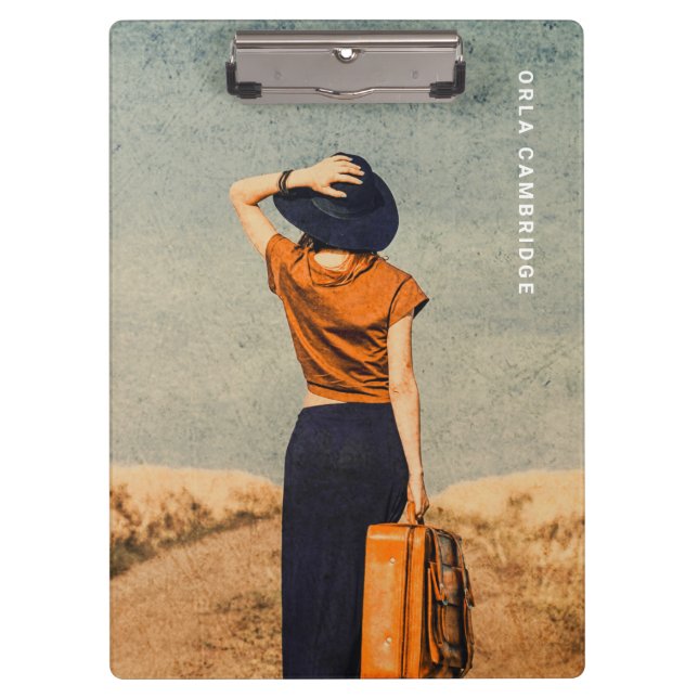 Minimalist Photography Full Photo Simple Clipboard (Front)