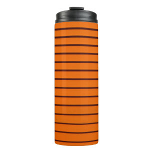 Minimalist photography of orange wall thermal tumbler