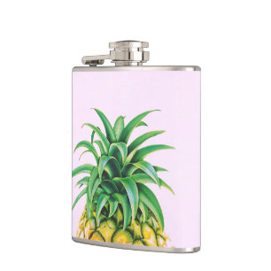 Minimalist Pineapple Hip Flask