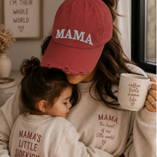 Minimalist Pink Mum Hat
