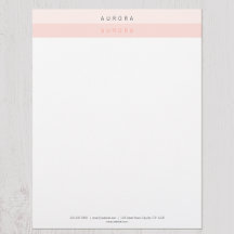 Minimalist Pink Two-Tone