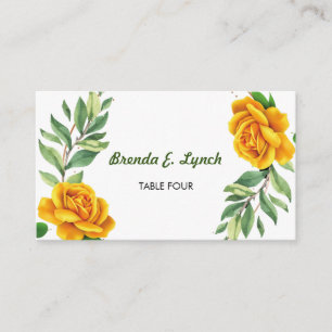 Minimalist Place Card Template