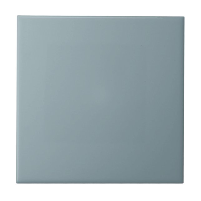 minimalist plain blue solid colour tile (Front)
