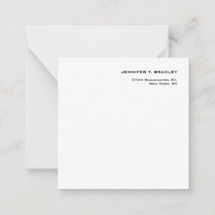 Minimalist Plain Modern Card