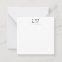 Minimalist Plain Simple White Modern Professional