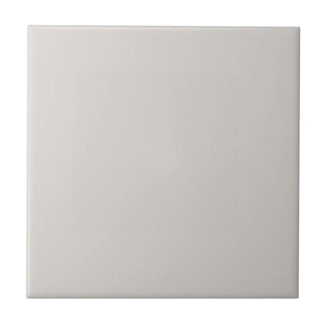 Minimalist Plain White Solid Colour Tile (Front)